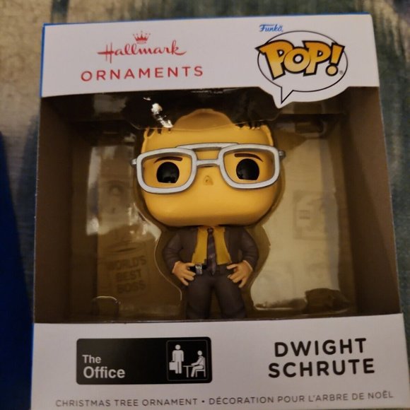 Hallmark Holiday Dwight Schrute Funko Pop Ornament The Office Tv
